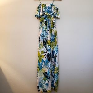 Tropical Maxi Dress